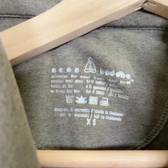 Neon Buddha Gray Long Jacket - Picture 15 of 15